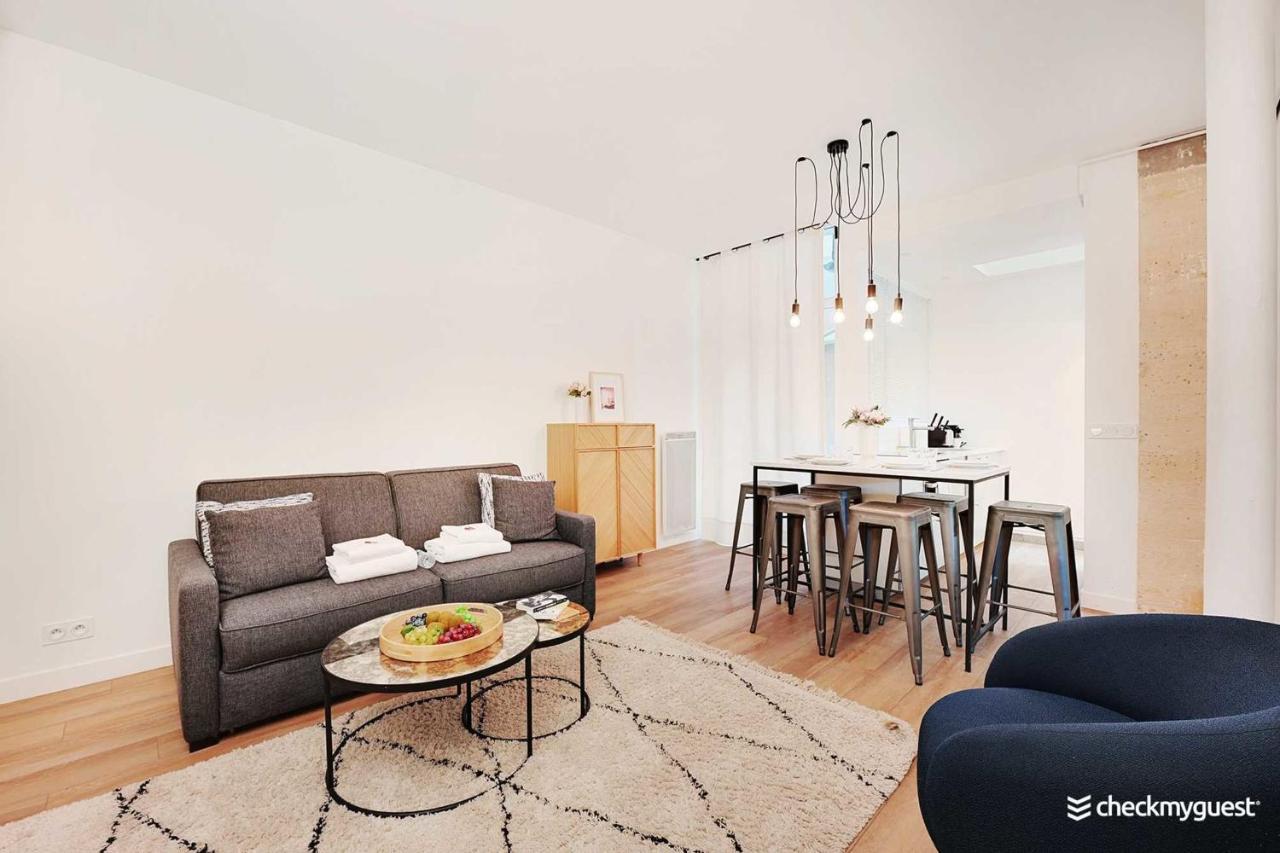 Modern Apartment - 2Br-6P- Oberkampf-Republique Париж Экстерьер фото